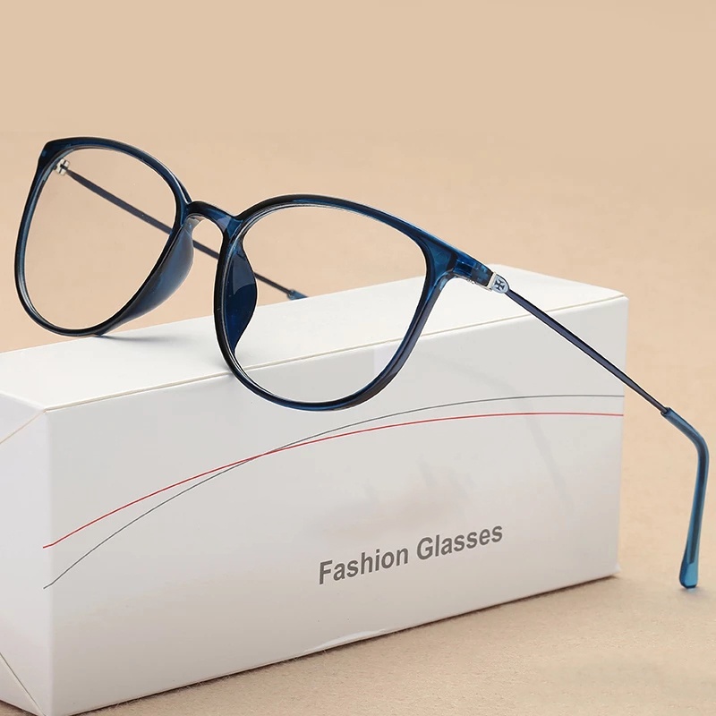 2021 TR90 Eyeglasses Frames Women Glasses Men Glasses Frame Transparent Clear Lens Optical Eyewear