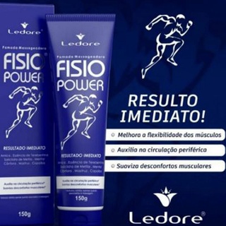 Fisio Power Pomada Massageadora Ledore Com Arnica Mentol C Nfora E Copa Ba Shopee Brasil