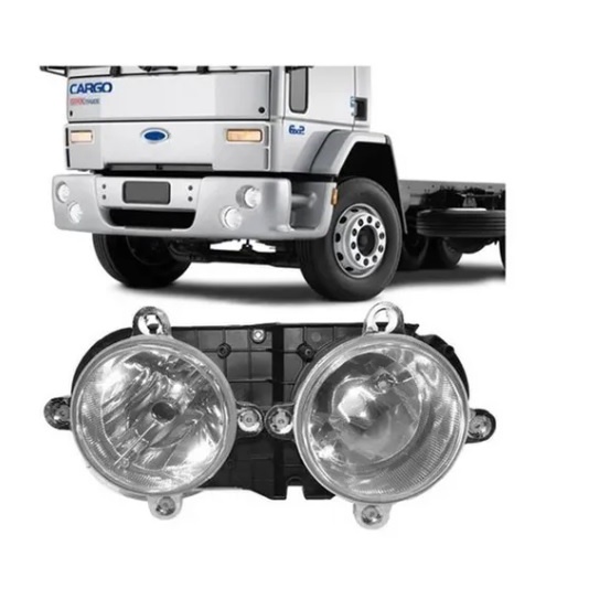 Farol Caminhao Duplo Orgus Ford Cargo 815 816 2626 712 2628e - Ld