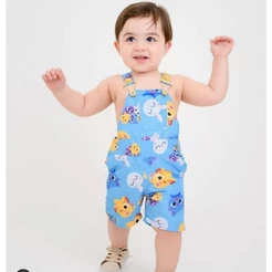 jardineira infantil baby roupa festas personalizadas