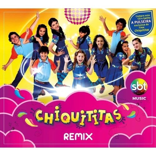 CD Chiquititas Remix SBT Music - Novo Original Lacrado Infantil SBT
