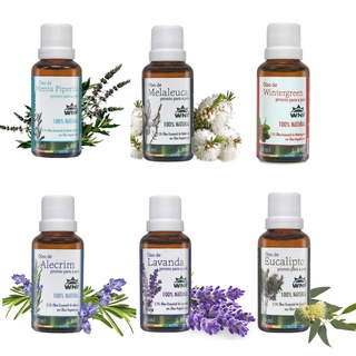 Oleos Essenciais Para Pele - WNF Vegana 30ml Escolha O Aroma