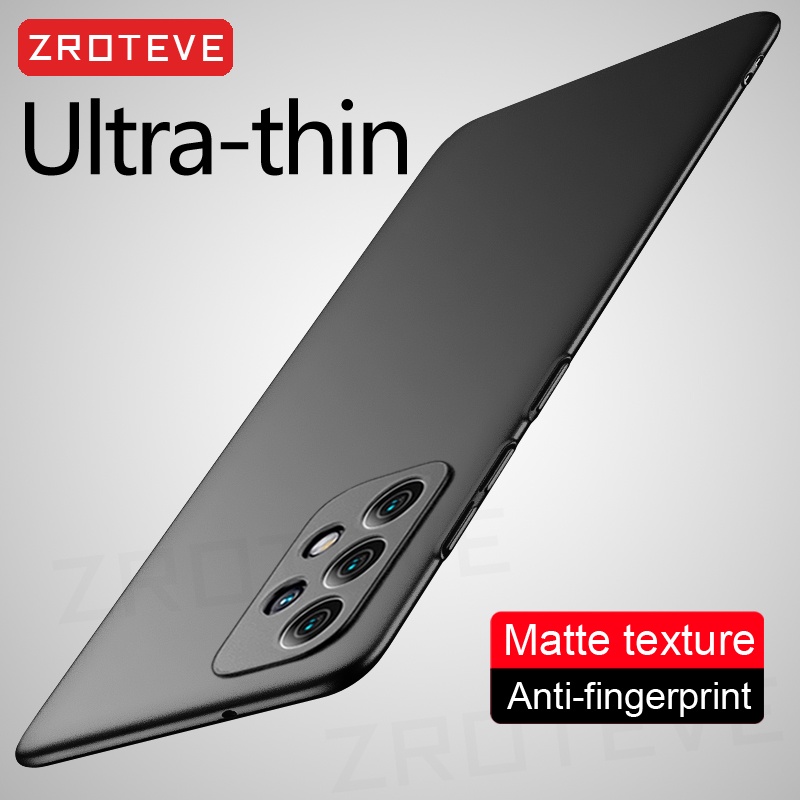 A53 Capa Para PC Zroteve Slim Matte Samsung Galaxy A53 A73 A13 A23 A33 A52 A52s A72 A51 A71 Prova De Choque