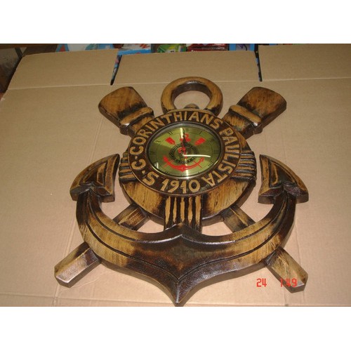 Relogio Gigante Corinthians Feito Em Madeira