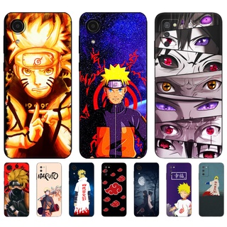 Capa Para Samsung Galaxy A03 Core A03S A10 A01 De Silicone Macia tpu Naruto Preta