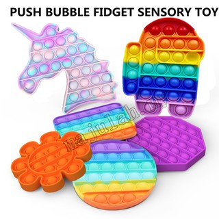 Novo Pop Fidget Toy Sensory Silicone Push Bubble Papelaria Saco De  Armazenamento Unicórnio Desenhos Animados Desenhos Animados Descompression  Moeda Bolsa 0665 De $15,29