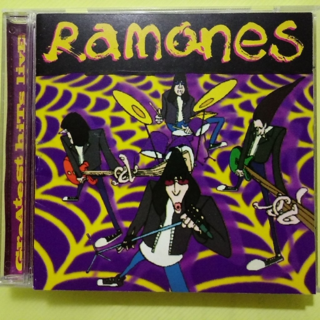 Cd Ramones - Greatest Hits Live | Shopee Brasil