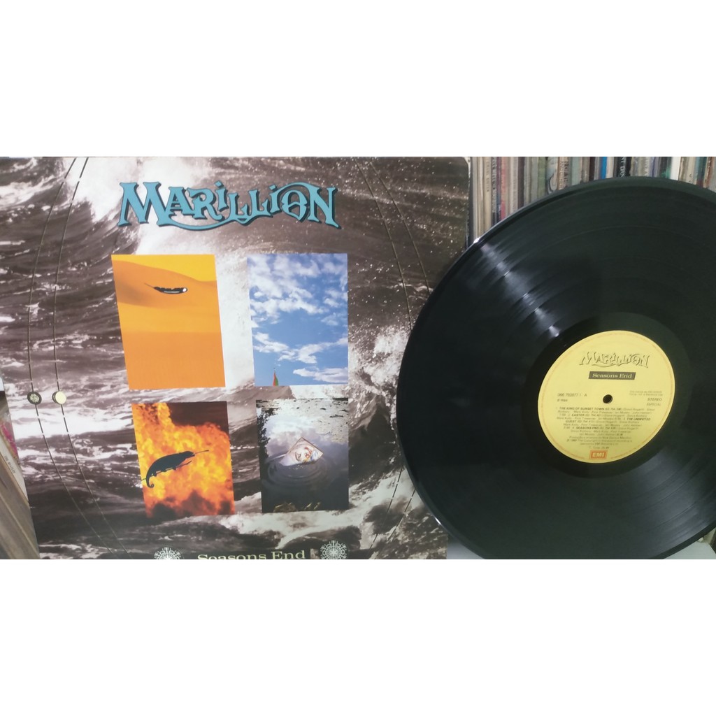 LP - MARILLION - SEASONS END - 1989 - CAPA DUPLA - ZERADO