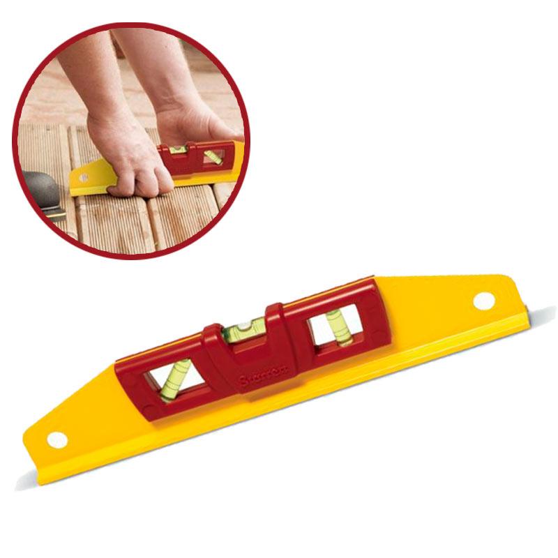 Nível de Alumínio Trapezoidal 14 POL 35 CM KLTS-14 Base Magnética STARRETT em Oferta na Shopee