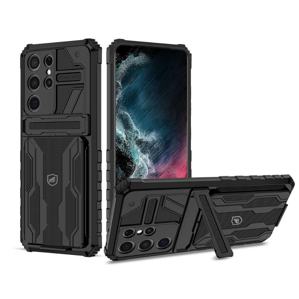 Capa Case Capinha Guardian para Samsung Galaxy S22 Ultra - Preta - Gshield
