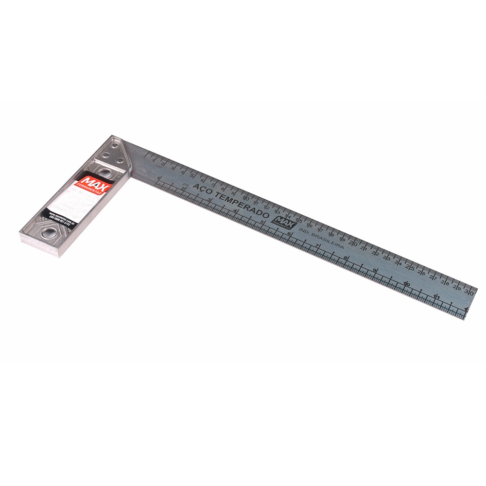 Esquadro 10" Com Cabo Alumínio MAX em Oferta na Shopee