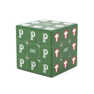Cubo Mágico Profissional 3x3x3 Palmeiras Escudos 01 Oficial Original - Cuber Brasil