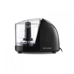 Mini Processador de Alimentos Jarra de 350ml c/ Lâminas Inox 220v-100w Preto Multi - CE077