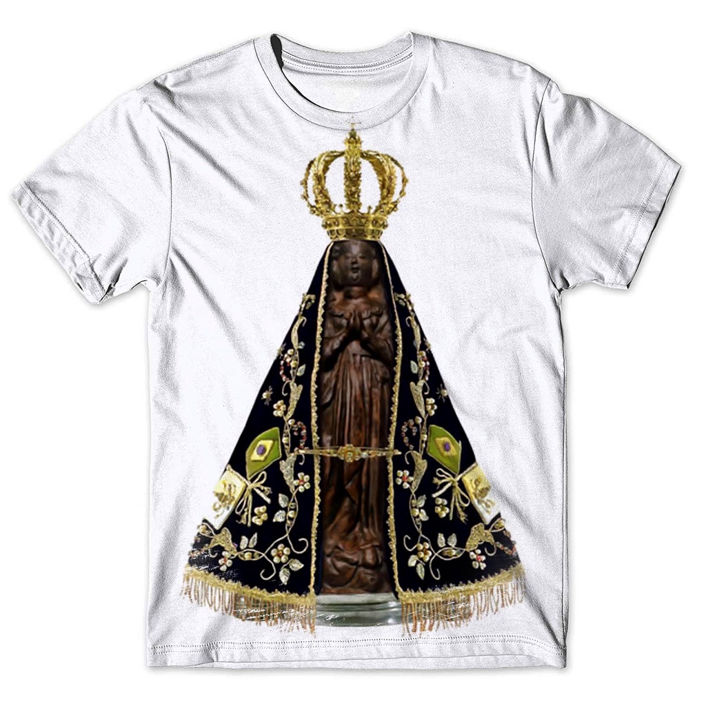 Camisa Camiseta Masculina Nossa Senhora Aparecida 112