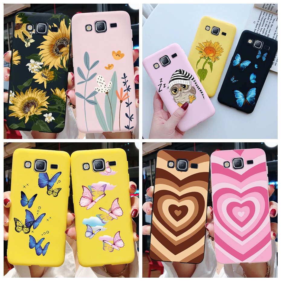 Capa Anti-Impacto Margarida Para Samsung Galaxy J5 2015 J500 J500F J500H J500Fn J5 (2015)