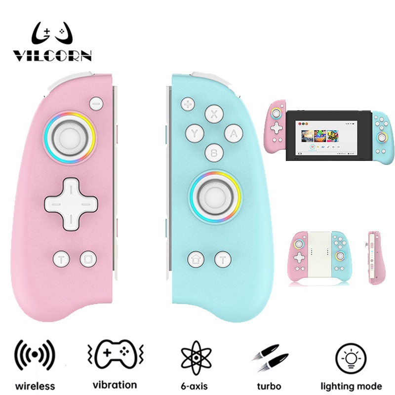 Controle VILCORN Joypad Para Nintendo Switch (L/R) Cruzamento