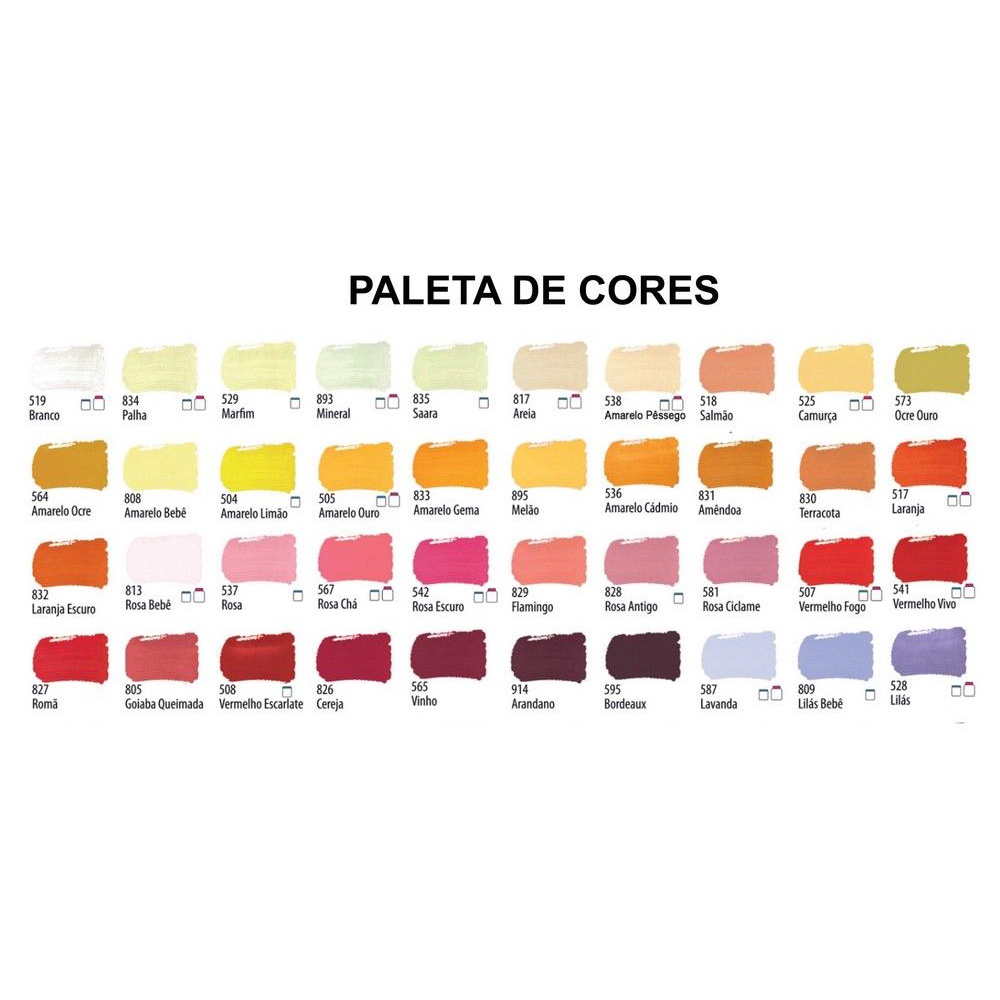 12x Tinta Para Artesanato Pva Acrilex 37ml Escolha As Cores Pelo Chat