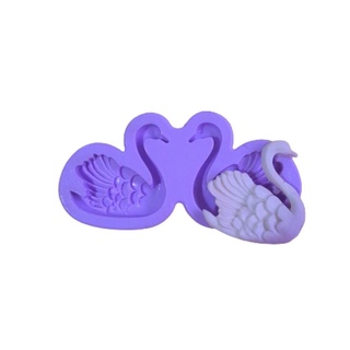 F931 Molde De Silicone Cisne Para Decorar