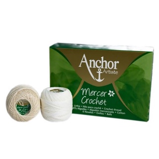 Linha Mercer Crochet  Anchor/Corrente 100% ALGODÃO 20-40-60