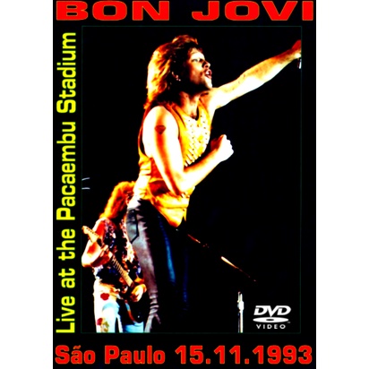 Bon Jovi - DVDr São Paulo (Pacaembu ) 1993  KEEP THE FAITH, THESE DAYS