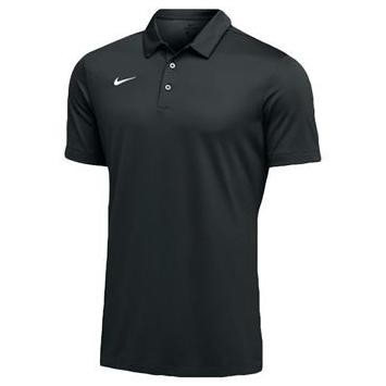 black nike golf shirt