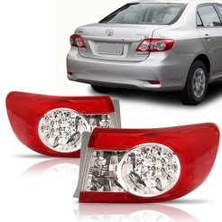 Lanterna Corolla 2012 2013 2014 Canto Com Led