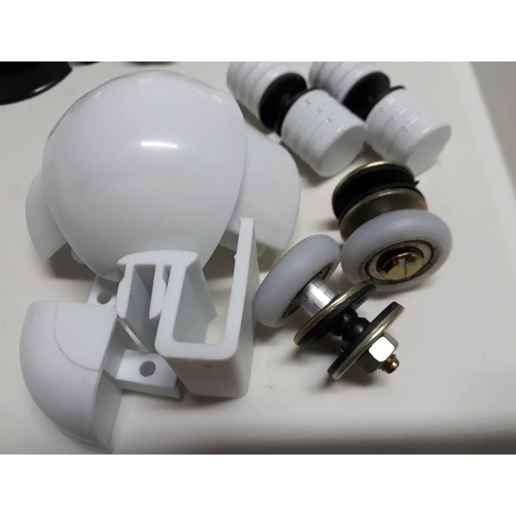 Kit Box De Canto (cantoneiras Sup, Inf, Guia Roldana E Pux)
