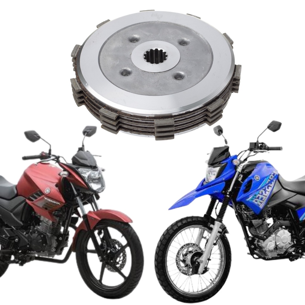 Kit Embreagem Completa Fazer 150 / Xtz150 / Factor 150 em Oferta na Shopee