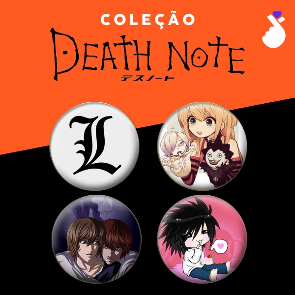 Bottons - Death Note (broche bottom) em Oferta na Shopee