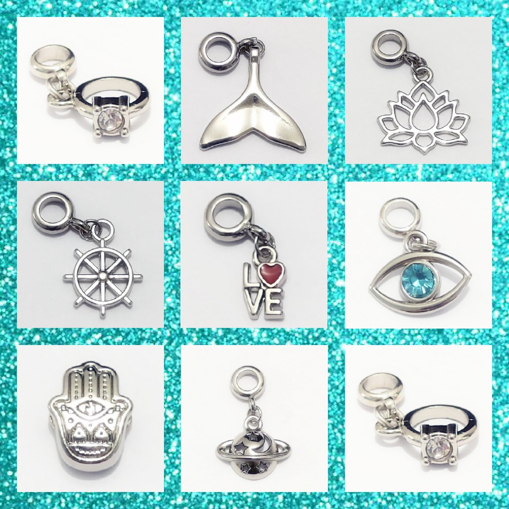 Berloques / Berloques para pulseira / Pulseira da Vida / BANHADOS E ENVERNIZADOS