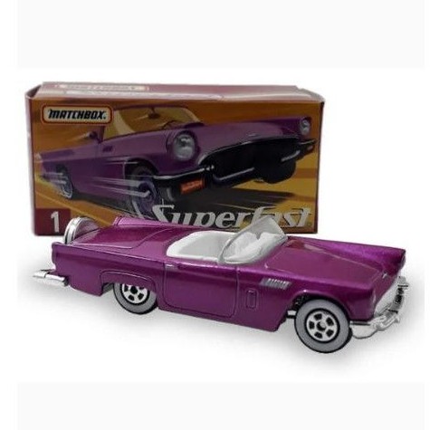 Matchbox Superfast No,1 - 1957 Ford Thunderbird