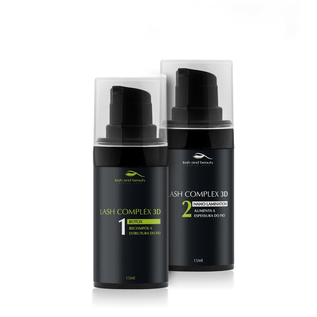 Botox e Nanolaminação - kit complex 3D