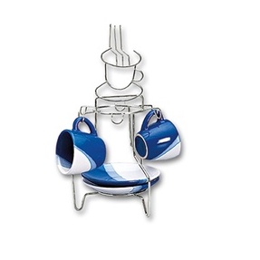 Suporte Porta Xicaras e Pires Cromado. em Oferta na Shopee