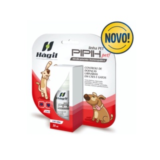 Pipih Controle Doença Urina Cães Gatos 30ml Hagil Pet