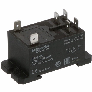 Rele de potencia 30a 2NA 230VCA RPF2AP7 - Schneider