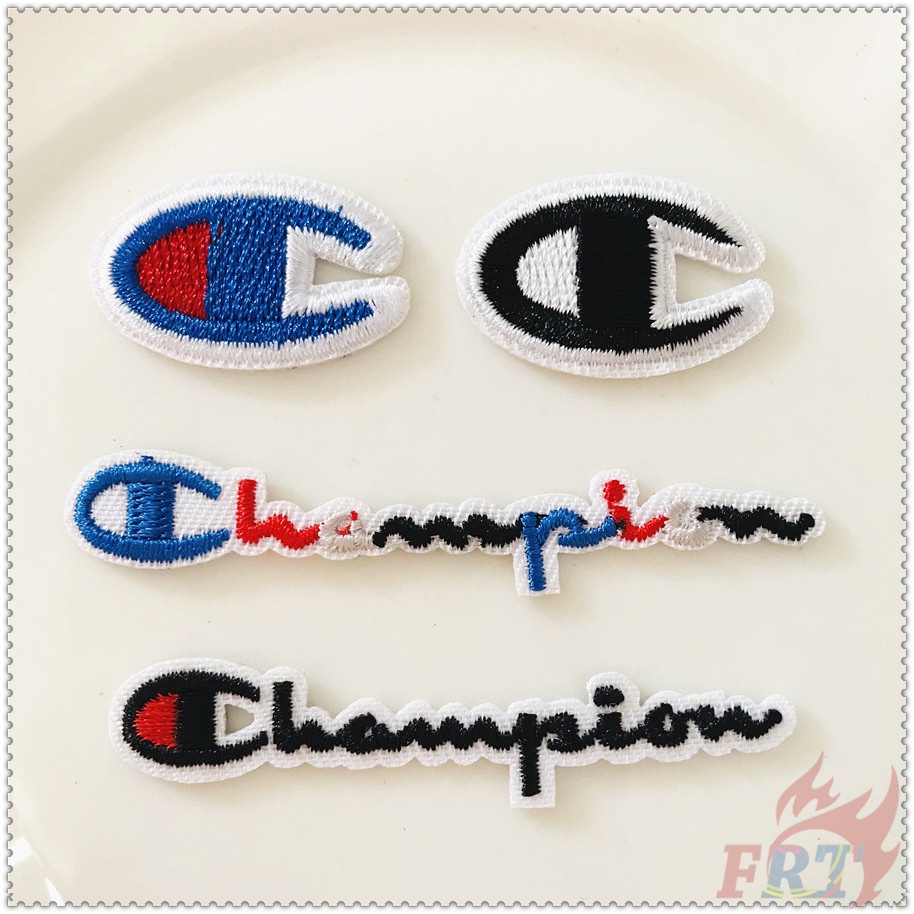 Marca De Moda Logotipo : Mini Champion Iron-on Patch 1Pc Diy Sew Badges