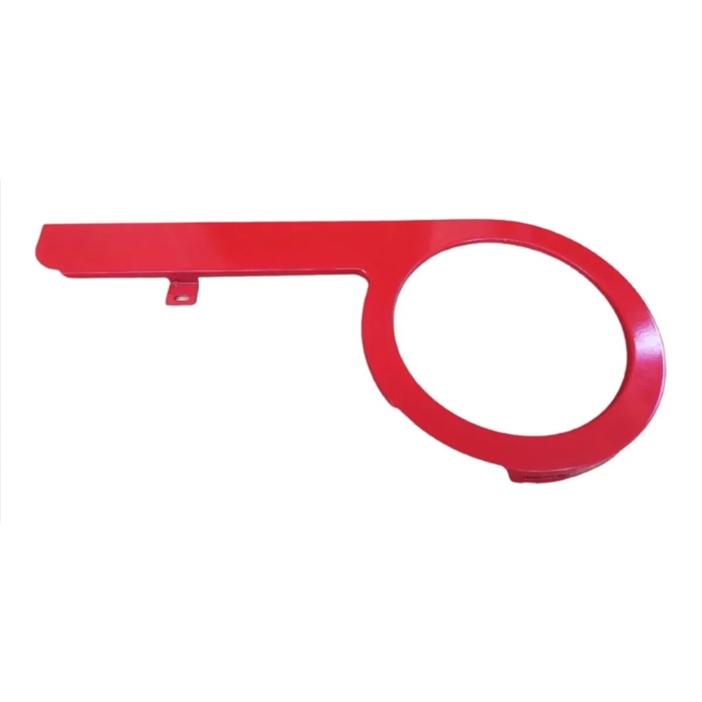 Protetor Corrente Aço Vermelho Barra Circular Monark Novo