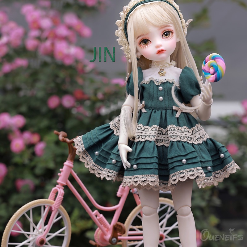 Boneca Bjd 1/6 30cm Rosto De Anime Moda Sweet Lolita Kawaii