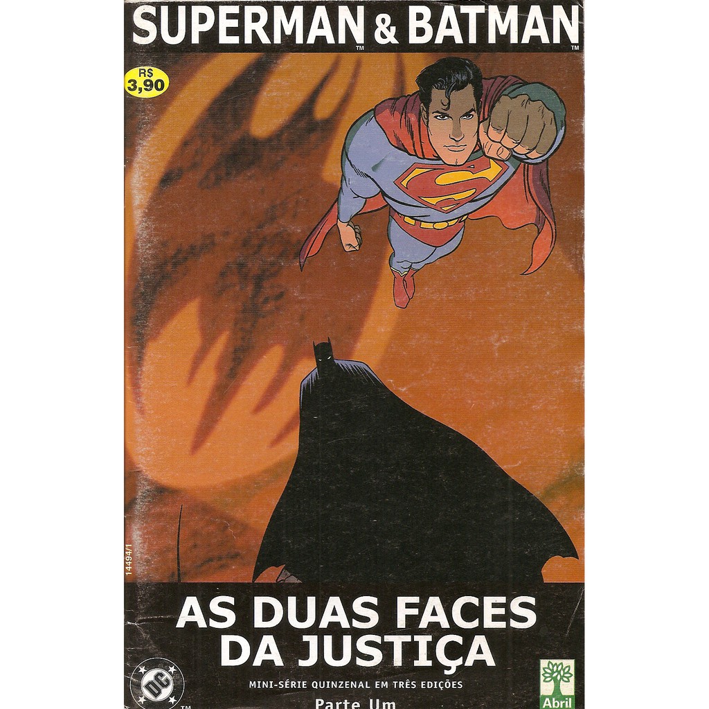 Hq Superman & Batman Parte Um - As Duas Faces da Justiça)