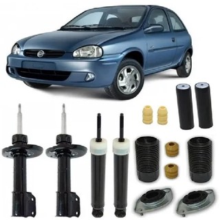4 Amortecedores 4 Kit Corsa Celta Prisma ,,,12