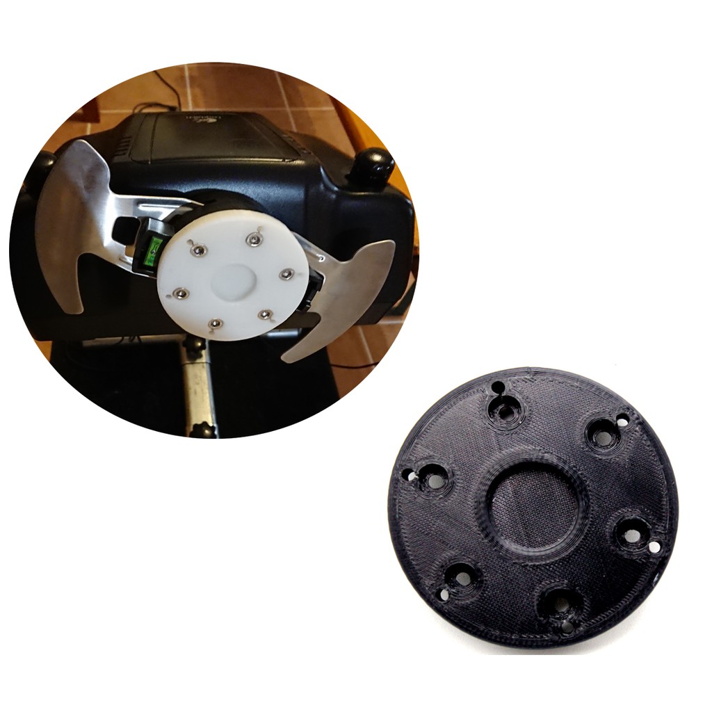 Adattatore Momo Adattatore Volante Per G25 G27 G29 G920 - Piastra In Lega Alluminio 70mm Adattatore Volante Alluminio CNC - 9