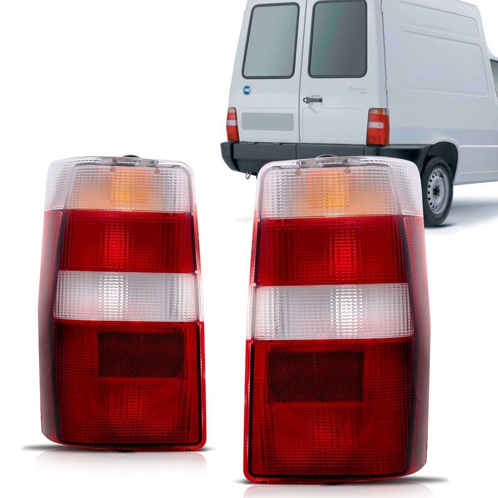 Par Lanterna Fiorino 2004 2005 2006 2007 2008 Modelo Cibie Arteb Bicolor Plastico