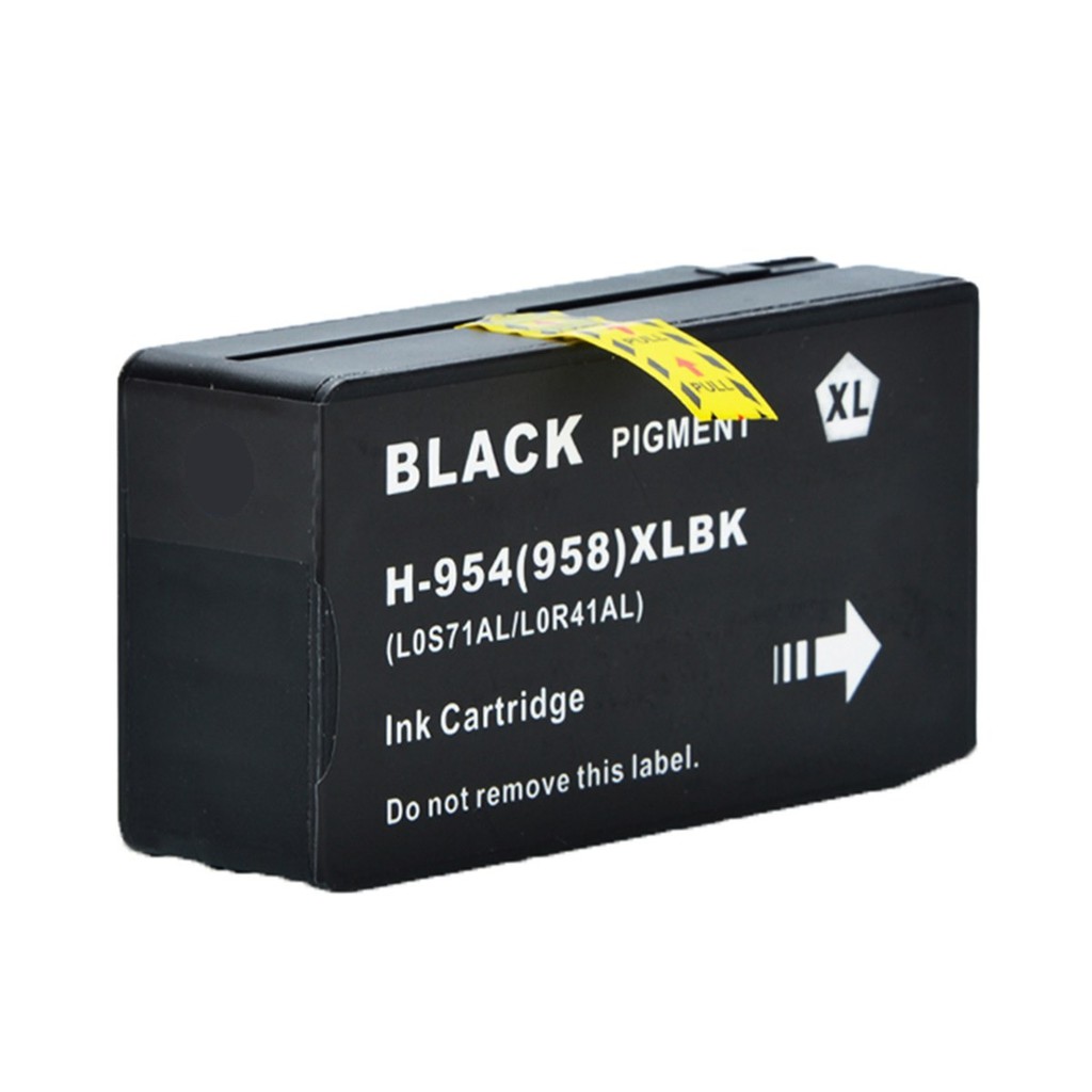 Cartucho de Tinta Black compatível HP Officejet Pro 7720 7740 8710 8715 8720 8716 8725 8210 8740 8730 8702 7730 8218 Wide Format All-in-One 954 954XL