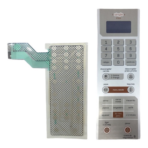 Membrana Microondas para Brastemp Bmy 25 Bmy 25