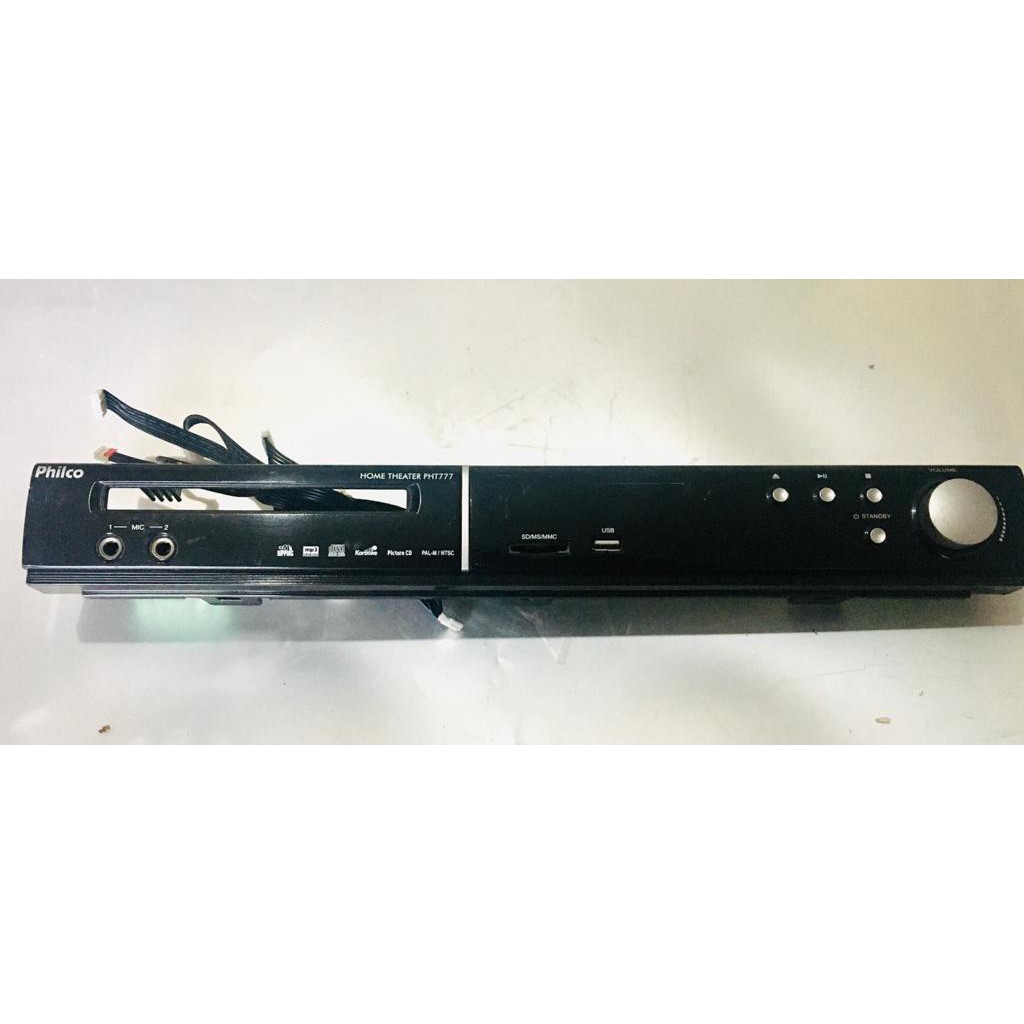 Placa Da Frente Home Theater Philco Pht777n   Pl266