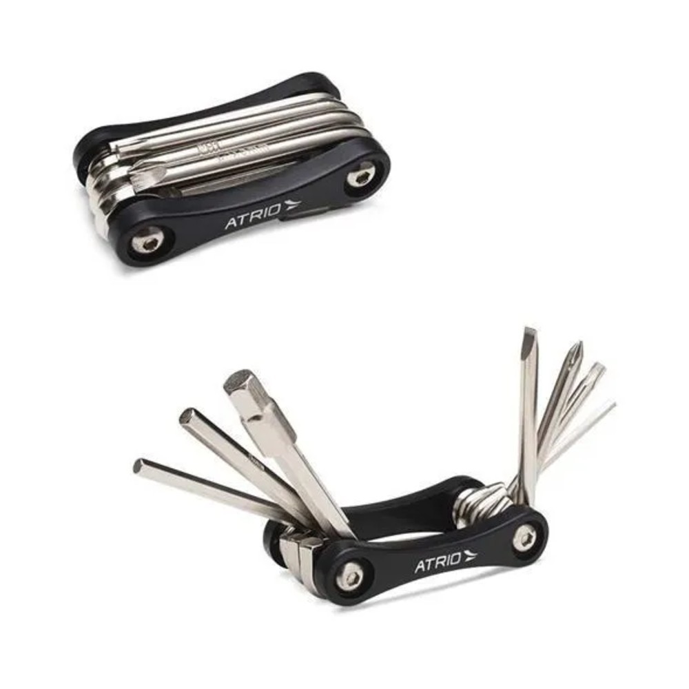 Ferramenta Para Bicicleta Kit 9 Funções Multitool  Preto Multilaser - BI188