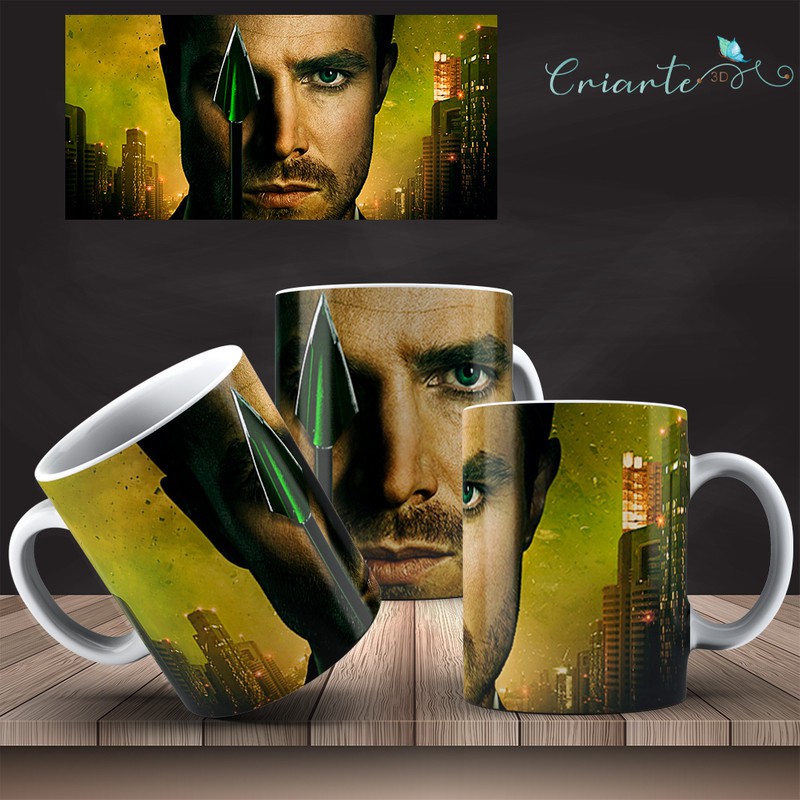 Caneca Porcelana Coleção Arrow Mod 06