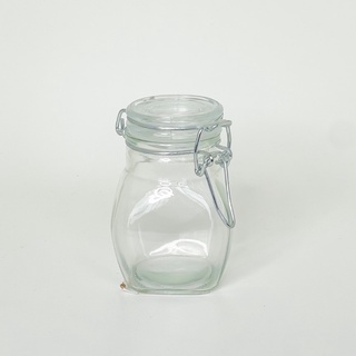 Pote de vidro com tampa hermético 90ml porta tempero e condimentos em geral