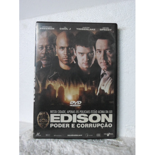 Dvd Edison - Poder & Corrupção - Original - Morgan Freeman