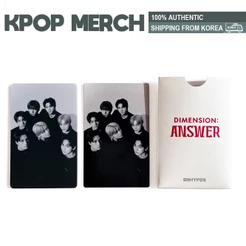 Apenas Powder ENHYPEN-Dimension : Answer Wever Verse POB + Grupo Com Fotocard 2ea